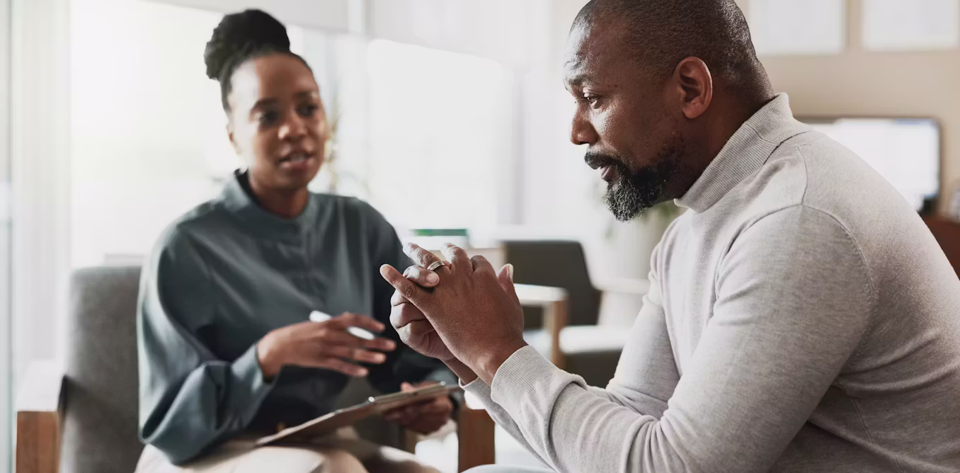 Formerly incarcerated Black men say they’re ‘doing OK’ while trying to cope with depression and PTSD