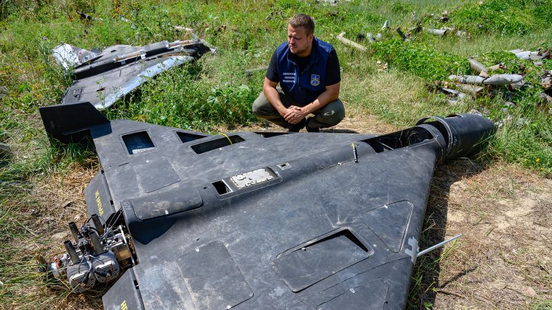 Exclusive: Russia is giving Iran specific advice on drone tactics, Western intelligence source tells CNN