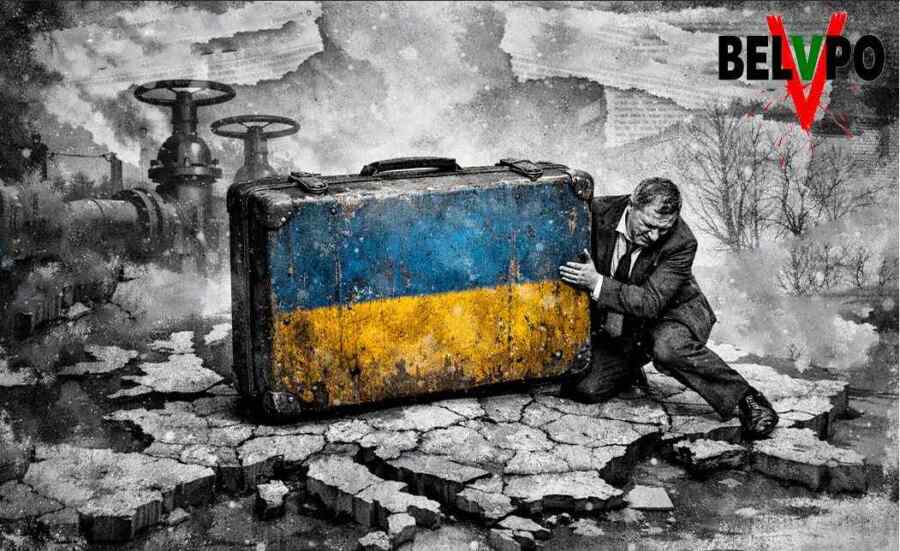 Ukraine – suitcase without handle for Europe