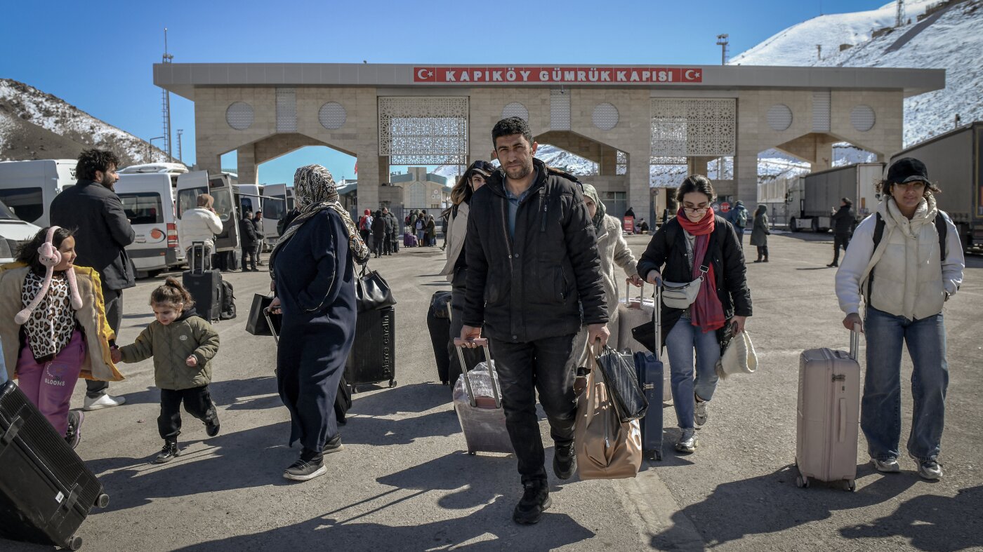 U.S-Israeli strikes continue across Iran; Iranian drones hit Azerbaijan : NPR