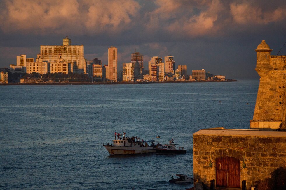 First of three ships laden with aid arrive in Havana as Cuba’s crises deepen