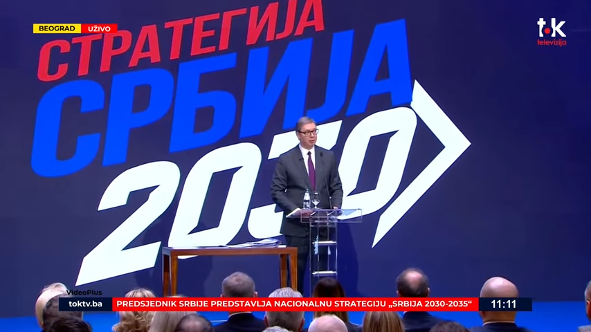 Vucic’s Fantasy Future: Serbia 2035 – Another Propaganda Ploy To Silence The Streets?