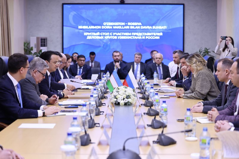 Uzbekistan reports tripling of joint ventures with Russia over five years