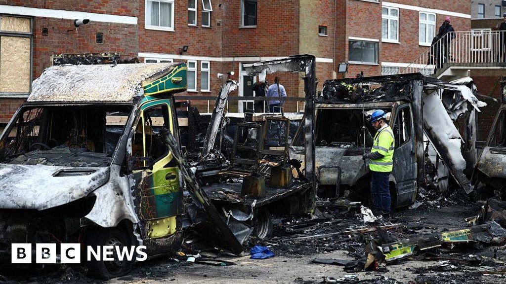 Fourth suspect arrested over Jewish charity ambulance arson attack – BBC