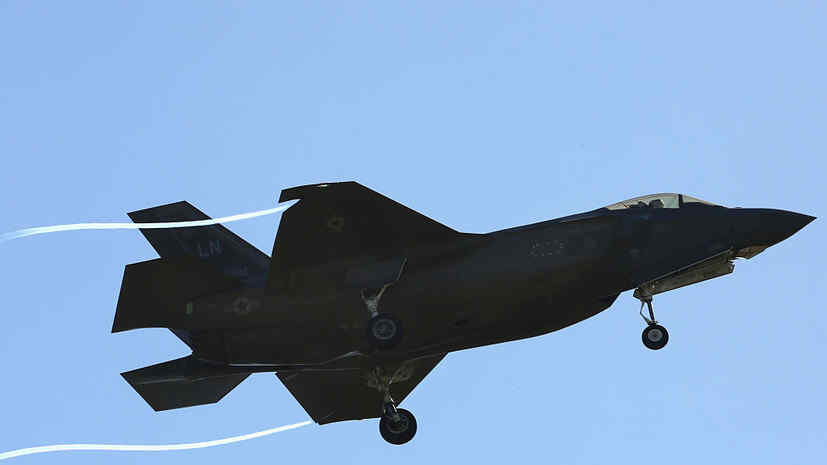 American F-35 fighter jet crashed near Las Vegas