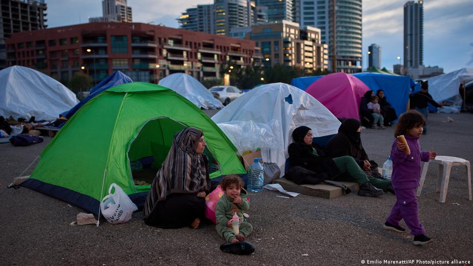 Displaced in Lebanon: ‘Lives turned upside down’