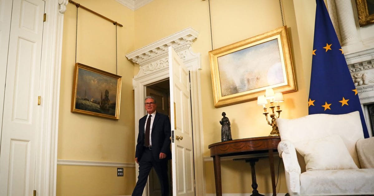 ‘Volatile’ world requires Britain to get close to EU, Starmer says – POLITICO