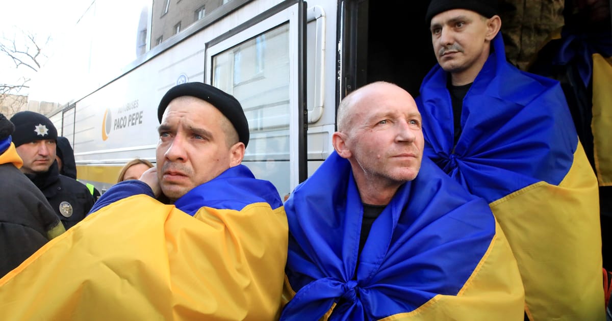 Ukraine and Russia swap 175 war prisoners as Easter ceasefire starts – POLITICO