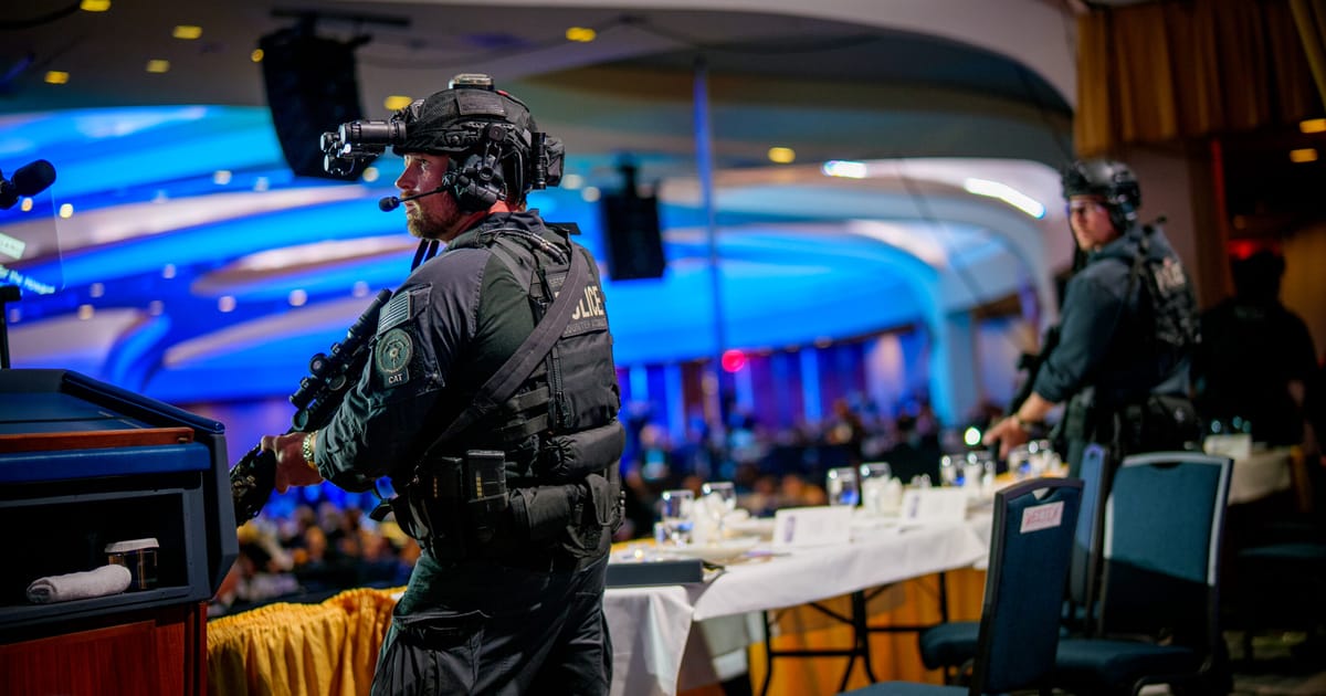 ‘Violence has no place’: EU leaders condemn attack at Trump dinner – POLITICO