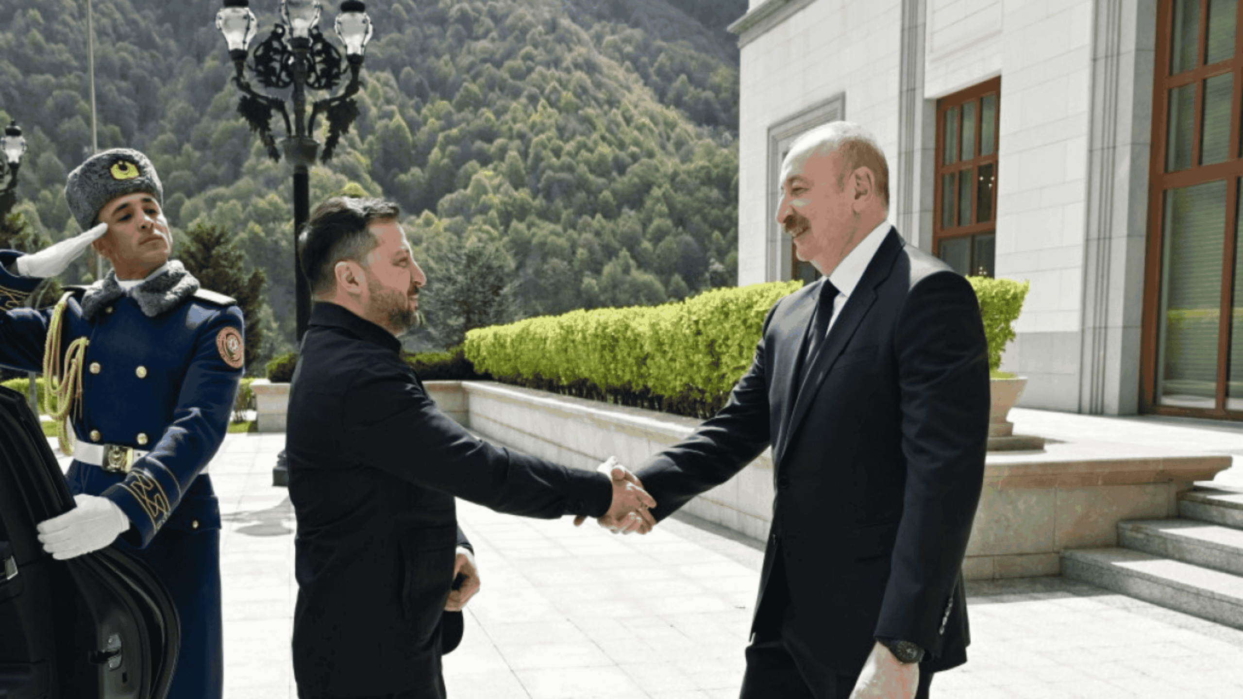 Zelensky’s visit to Azerbaijan / JAMnews